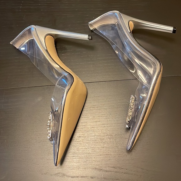 NWOT GOOD AMERICAN CINDER-F*CKING-RELLA PUMP - Picture 4 of 7